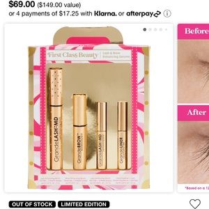 Grande Cosmetics First Class Beauty Lash & Brow Set
